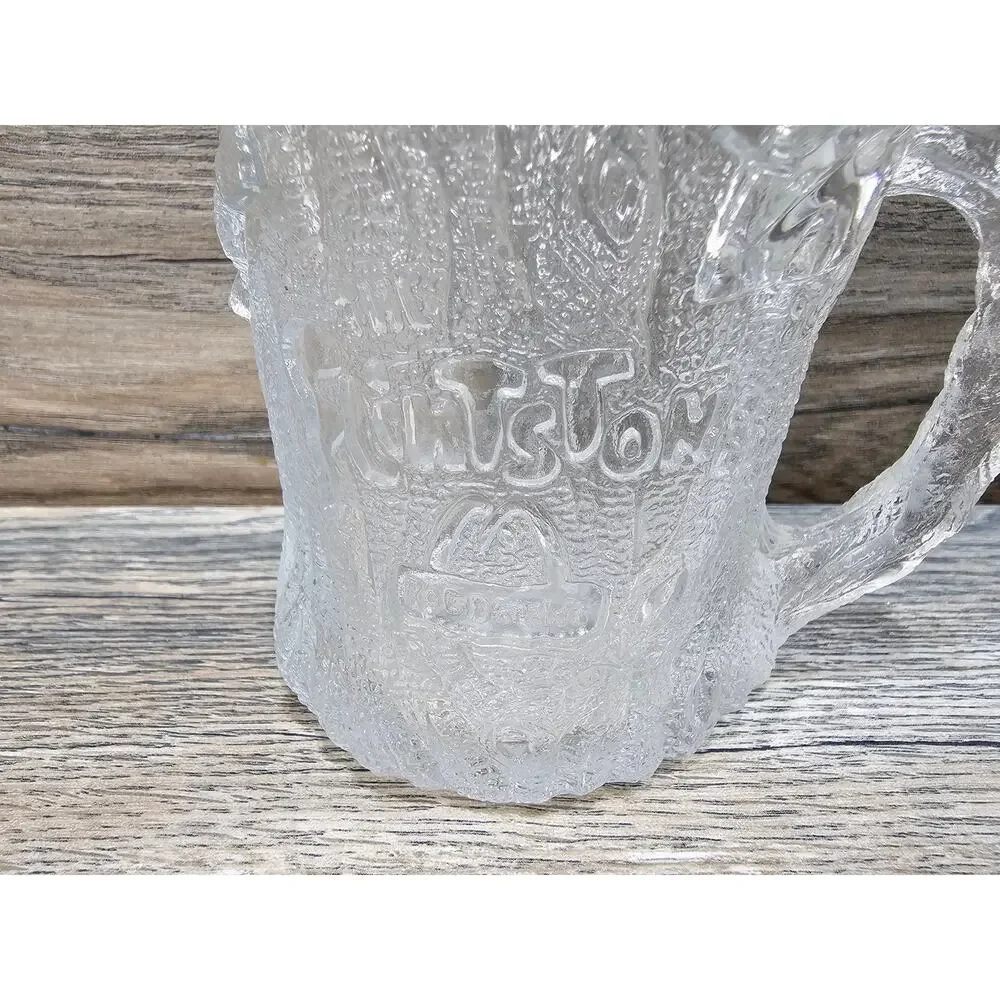 The Flintstones Glass McDonalds RocDonald's 1993 TREE MENDOUS MUG